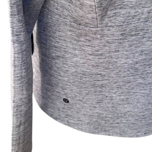 Lululemon Going Places Jacket Heathered Space Dyed Medium Grey / Black 8 - Picture 6 of 6